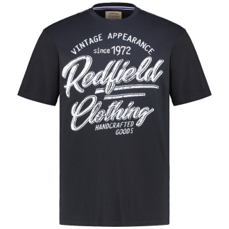 T-Shirt mit Print schwarz_15 | 7XL