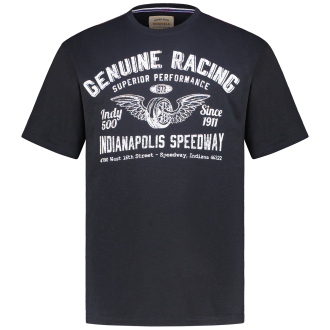 T-Shirt mit Print schwarz_15 | 7XL