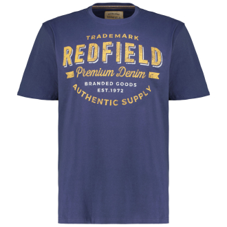 T-Shirt mit Print dunkelblau_189 | 3XL