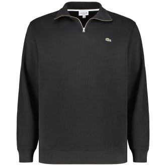 Feinstrick-Sweatshirt aus Biobaumwolle schwarz_031 | 3XL