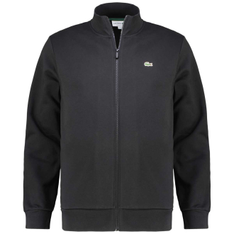 Sweatjacke mit Biobaumwolle schwarz_031 | 3XL