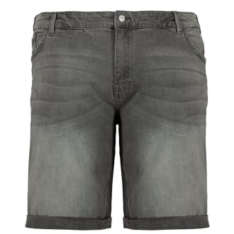 5-Pocket Jeansshorts mit Stretch hellgrau_4235 | W54