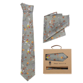 Krawatte und Einstecktuch im Set mint_5500 | One Size