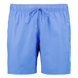 Badeshorts mit Logo-Stickerei mittelblau_C30 | 3XL