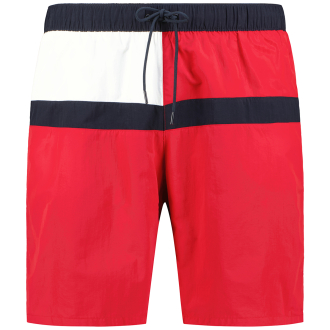 Badeshorts im Colorblock-Design rot_XLG | 3XL