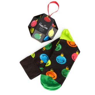 Socke "Bauble" in Geschenkbox schwarz_9300 | 41-46