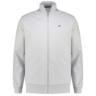 Sweatjacke mit Stehkragen grau_CCA | 3XL
